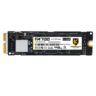 【AITC 艾格】FA700_512GB M.2 Mac PCIe SSD 固態硬碟(讀：2500M/寫：1800M)