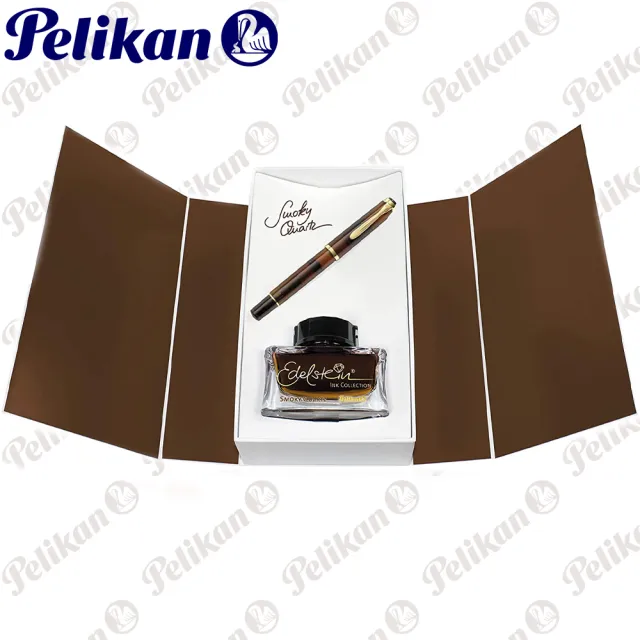 【Pelikan】百利金 M200 煙晶墨水組 鋼筆