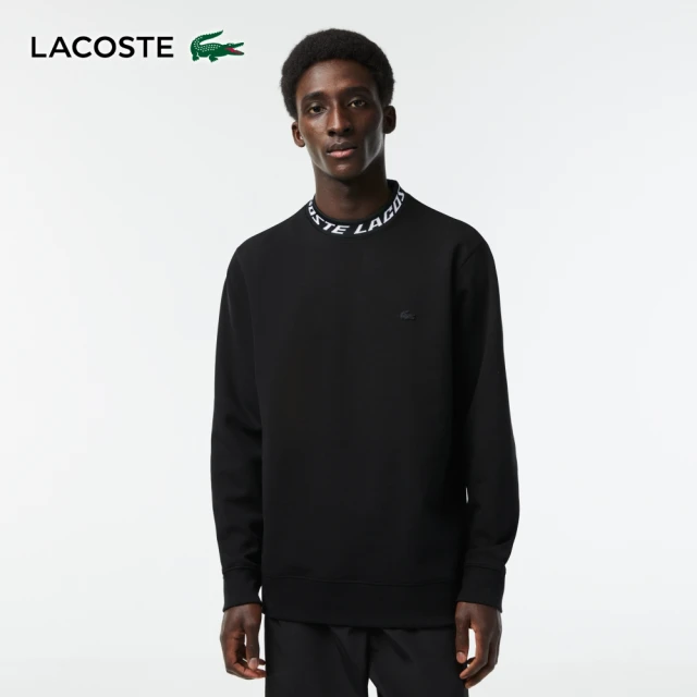 LACOSTE 男裝-經典巴黎商務短袖Polo衫(黑色)好評