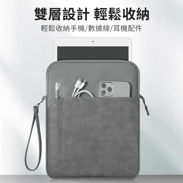 【GSBD】平板收納包 ipad MacBook 12.9/13/15吋 筆電包 手提電腦包 內膽包 抗震防摔 筆電/平板通用型收納包