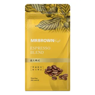 【MR. BROWN Cafe】伯朗義大利式烘焙咖啡豆440g