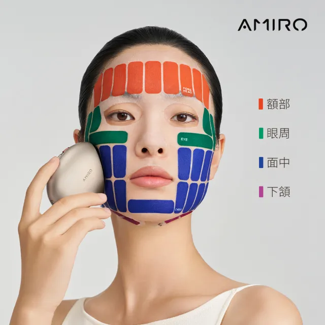 【AMIRO】S2 護膚禮盒(雙效淡紋緊緻水光精華凝露80ml+多維膠養緊緻抗皺面膜5片)