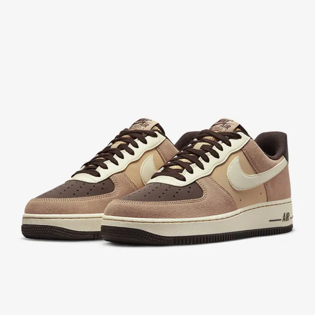 NIKE 耐吉】休閒鞋運動鞋AIR FORCE 1 07 LV8 EMB 男鞋咖啡(FB8878200