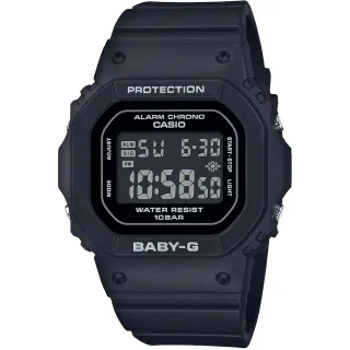 【CASIO 卡西歐】BABY-G 纖薄輕巧電子手錶(新版BGD-565U-1/舊版BGD-565-1/速)