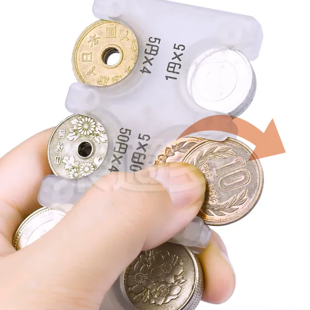 【樂適多】日幣分隔零錢夾皮套組 MO5448(日幣零錢夾 日幣零錢包 日幣零錢盒)