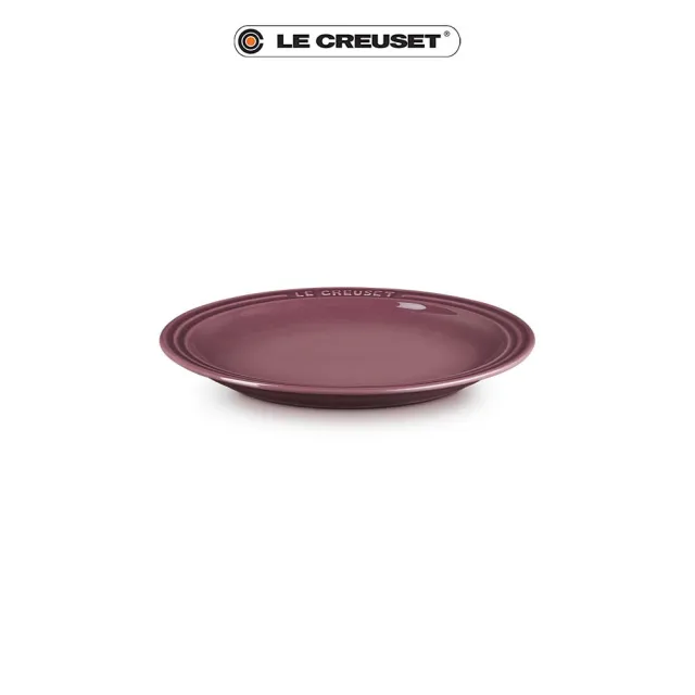 【Le Creuset】瓷器圓盤 19cm(無花果)