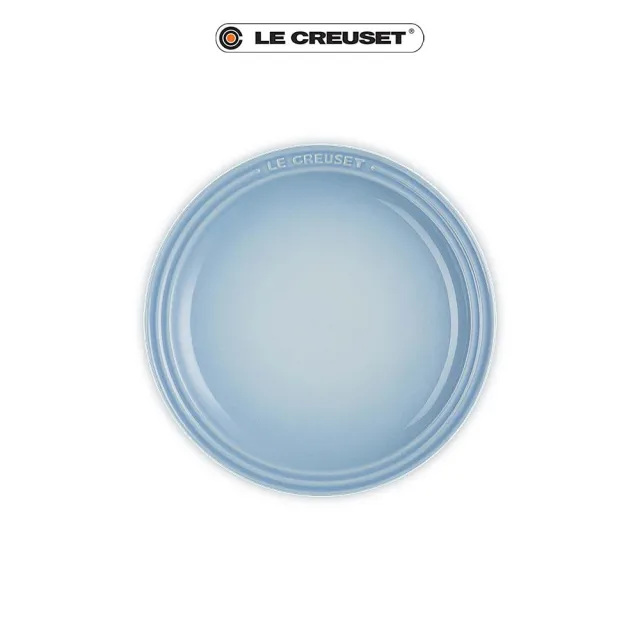 【Le Creuset】瓷器圓盤 19cm(水手藍/海岸藍 2色選1)