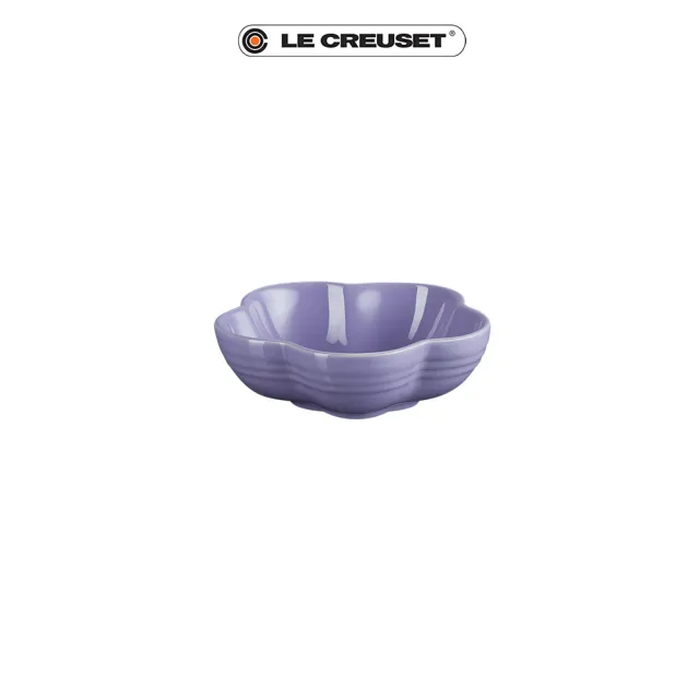 【Le Creuset】瓷器花型盤-小-12cm(薰衣草)