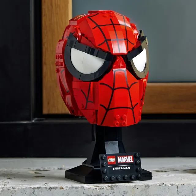 【LEGO 樂高】Marvel超級英雄系列 76285 蜘蛛人的面罩(Spider-Man’s Mask 漫威)