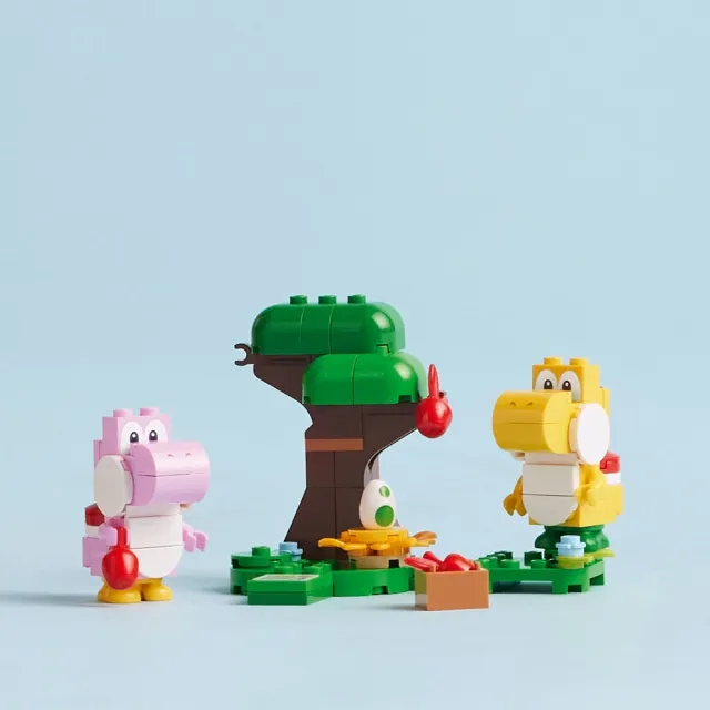 LEGO 樂高】超級瑪利歐系列71428 森林中的耀西和蛋(Super Mario 任天堂 
