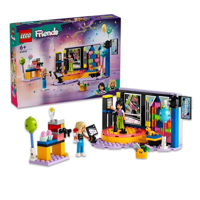 LEGO 樂高 Friends 42610 卡拉 OK 派對(派對玩具 兒童積木 禮物)