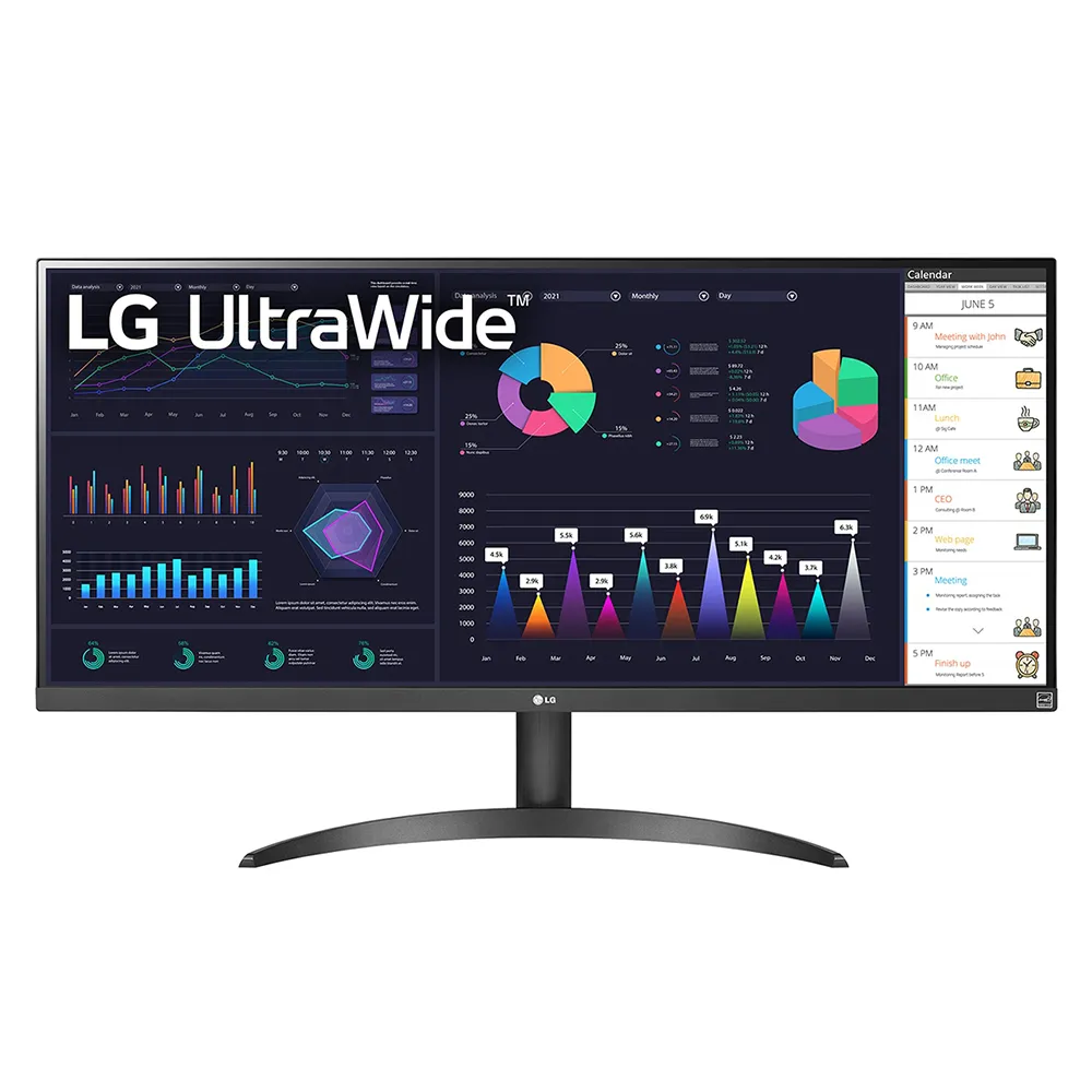 【LG 樂金】34WQ500 34型 IPS 21:9 100Hz 顯示器(HDR 400/FreeSync/1ms MBR)