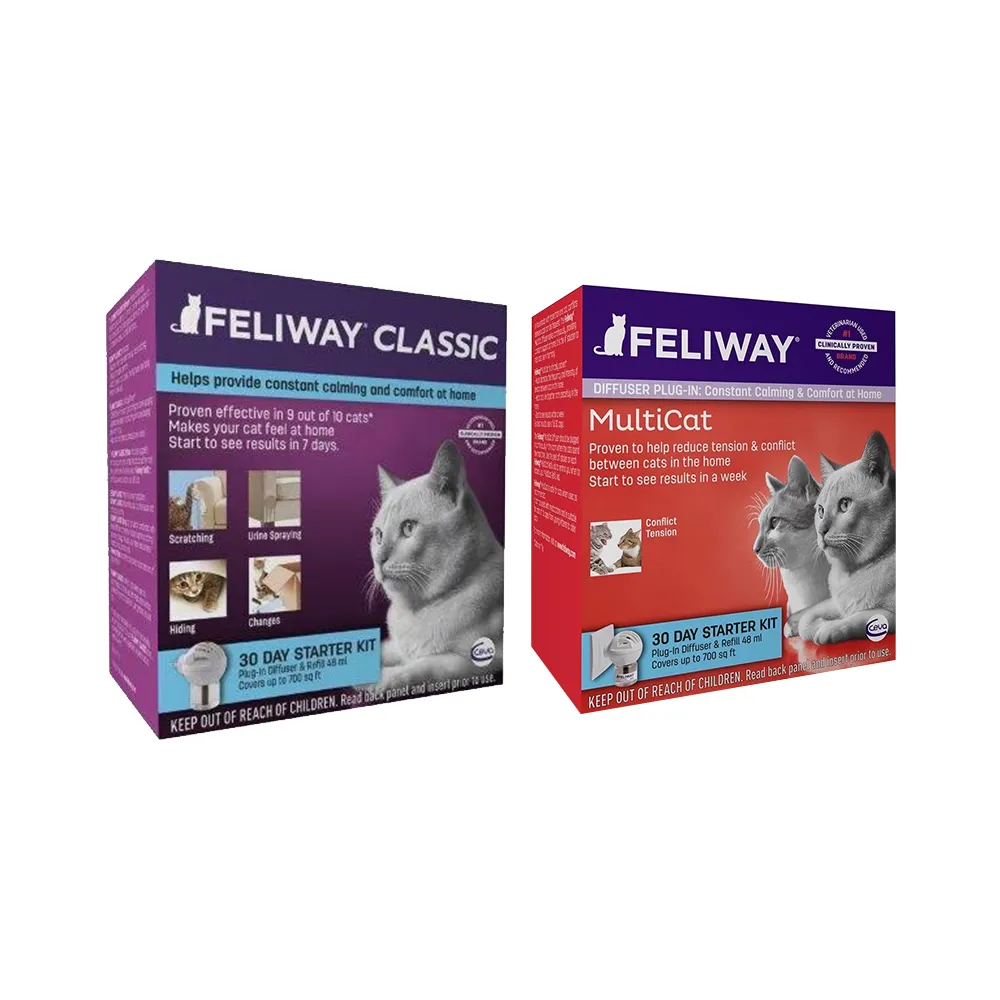 【FELIWAY費利威】法國貓咪費洛蒙插電組-48ml