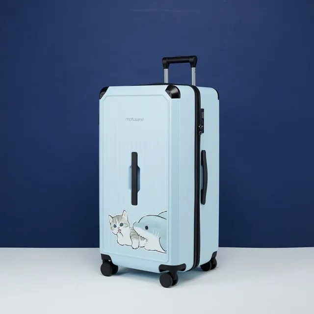【mofusand】貓福珊迪28吋旅行箱(2色可選 2年保固 行李箱 海關鎖 雙排飛機輪)