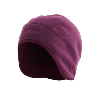 【ADISI】雙層超細纖維抗風護耳保暖帽 AH23077 / 杜鵑紫-丁香紫(帽子 毛帽 刷毛帽 保暖帽)