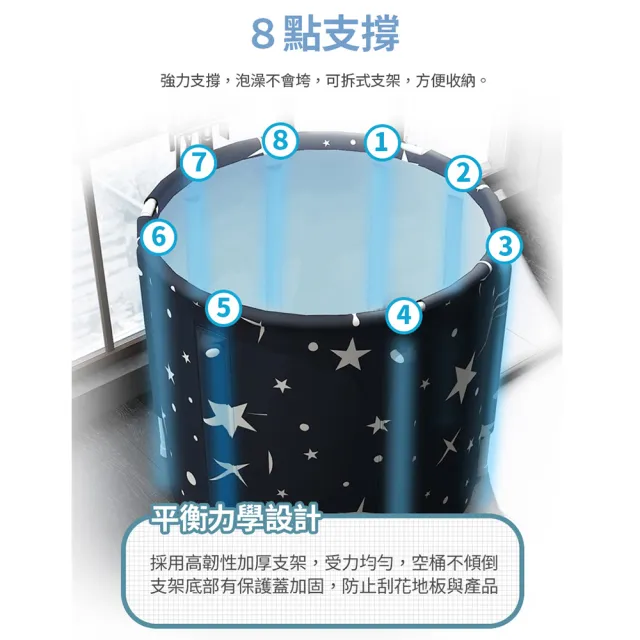 【DREAMCATCHER】摺疊泡澡桶(蓄水桶 加大儲水桶 泡澡桶 泡澡 洗澡桶 沐浴桶)