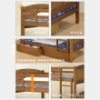 【ASSARI】柯瑞全實木雙層床架+抽屜(樓梯可換邊)