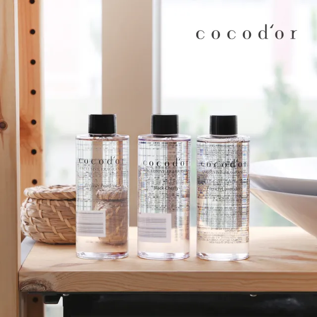 【cocodor】浮游花系列R擴香瓶200ml+擴香補充瓶200ml 2+1超值組(原廠直營)