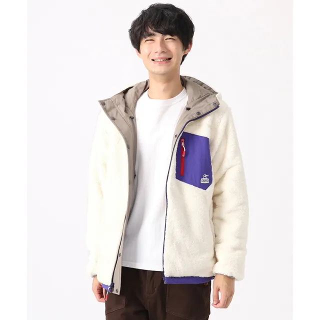 CHUMS】CHUMS 休閒Elmo Gore-Tex WINDSTOPPER Reversible Hoodie雙面連 