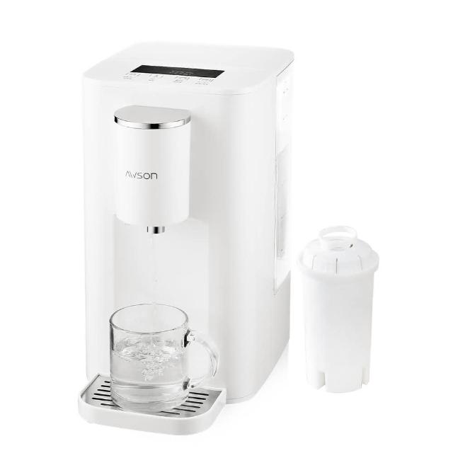 【日本AWSON歐森】2.9L免安裝瞬熱開飲機/瞬熱機/瞬熱飲水機/ASW-K2901(虹吸式出水/濾心共1入)