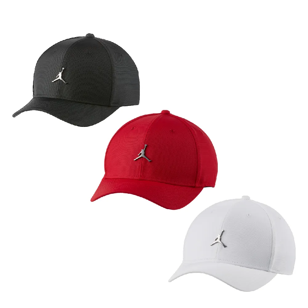 【Nike Golf】飛人喬丹經典鐵標誌高爾夫球帽子(Jordan Jumpman Classic99 Metal)