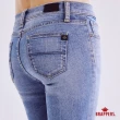 【BRAPPERS】女款 新美腳 ROYAL系列-低腰彈性九分褲(淺藍)