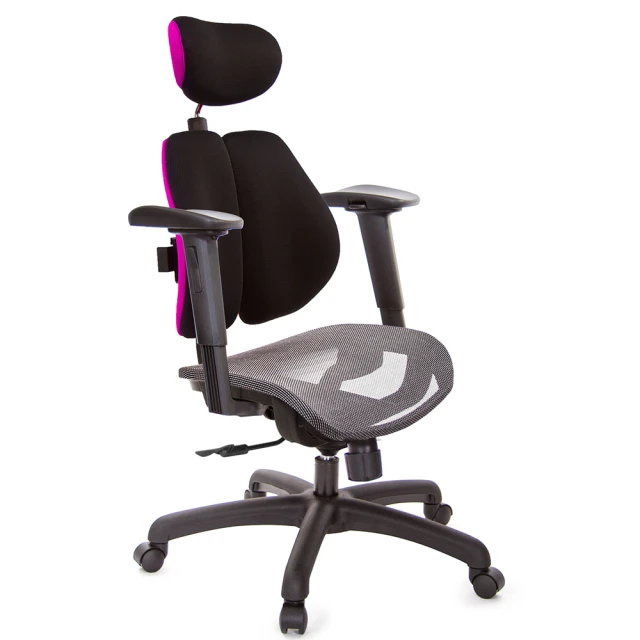 GXG 吉加吉 高雙背網座 電腦椅 /2D手遊休閒扶手(TW-2804 EA2JM)