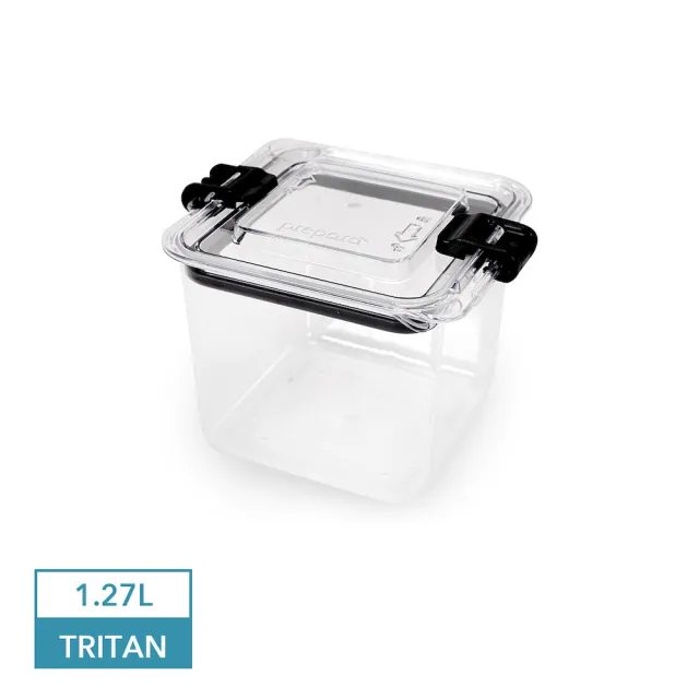 【Prepara】Latchlok Square系列TRITAN保鮮盒/方形[15號]-1.27L
