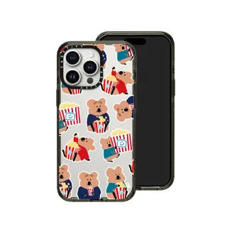 【Casetify】iPhone 15 Pro Max 耐衝擊保護殼-爆米花短尾矮袋鼠(支援無線充電)