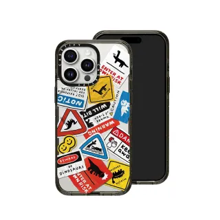 【Casetify】iPhone 15 Pro Max 耐衝擊保護殼-恐龍出沒(支援無線充電)