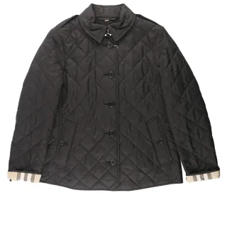 【BURBERRY 巴寶莉】菱格紋棉質輕型外套(多色)