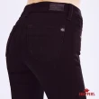 【BRAPPERS】女款 保暖中腰彈性窄管褲(黑)