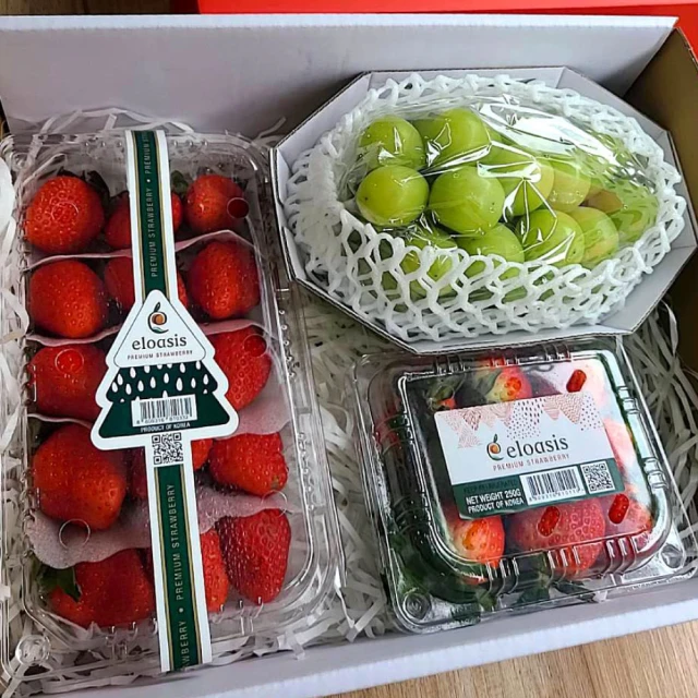 仙菓園 韓式經典水果禮盒 1kg±10%(冷藏配送.大受好評)