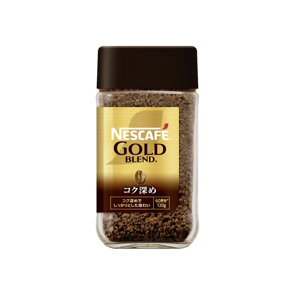 【NESCAFE 雀巢咖啡】金牌微研磨咖啡深焙風味 120g/罐