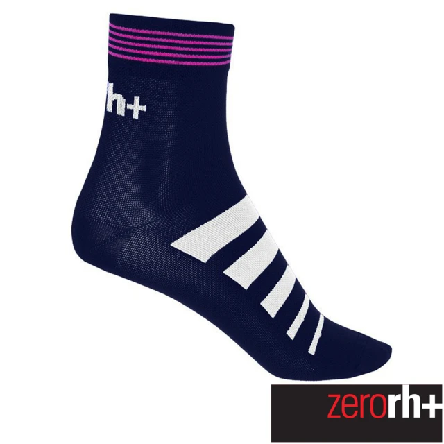 ZeroRH+ 義大利 Code 10cm 高筒運動襪(深藍
