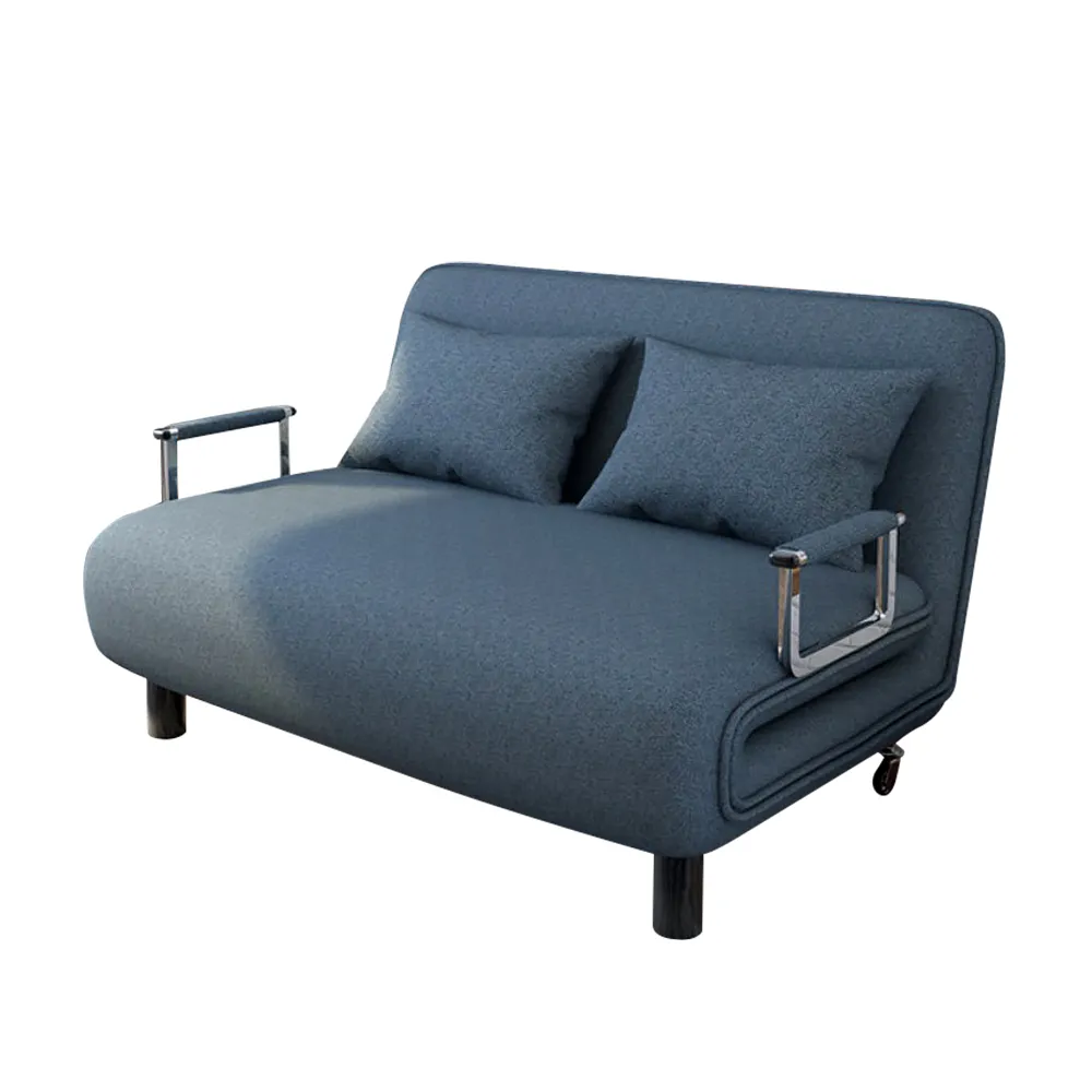 【NTONE】多功能折疊沙發床寬150cm 可拆洗單雙人兩用折疊床(雙人適用 送枕頭2顆)