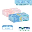【MOTEX 摩戴舒】平面醫用口罩 小臉款 天空藍(30片/盒)