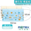【MOTEX 摩戴舒】MOTEX&彰化300年 精選伴手禮 鑽石型口罩禮盒(1組2盒單片獨立包裝)