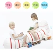 【韓國design skin】紅白連接豆豆椅子/靠枕/抱枕(3入組)