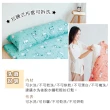 【奶油獅】森林野餐-台灣製造-讓你抱抱等身夾腿長形雙人枕 孕婦枕 50x150cm(藍色 一入)