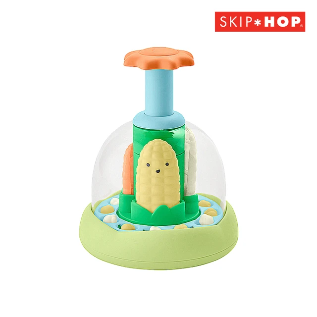 【Skip Hop】Farmstand瘋狂爆米花(嬰兒玩具 兒童玩具 感官遊戲 感官玩具)