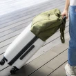 【YUN JOIN】輕便型行李箱拉桿袋(極輕量 防潑水 可插行李箱拉桿 旅遊收納 耐磨 出國 國旅)