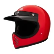 【Chief Helmet】Athena 素色 紅 全罩式 安全帽(ABS 山車帽 復古山車帽 復古安全帽 復古帽 全罩式復古帽)
