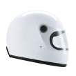 【Chief Helmet】HESTIA 素色 白 全罩式 安全帽(樂高帽 懷舊復古帽 復古樂高帽 素色樂高帽 全罩式安全帽)