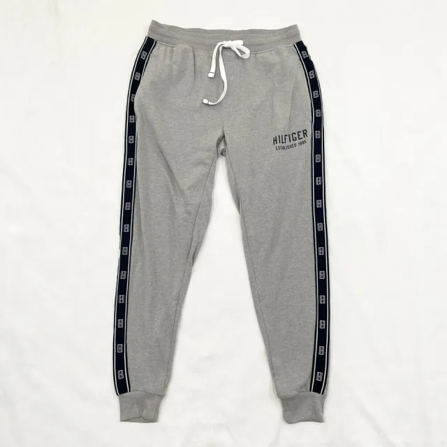 【Tommy Hilfiger】串標 棉長褲 湯米 長褲 鬆緊 無刷毛 束口褲 平輸品(棉長褲9039EZ4)