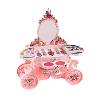 【JoyNa】兒童化妝品玩具 無毒安全可水洗彩妝玩具盒(燈光音效.附刷具.公主配件)