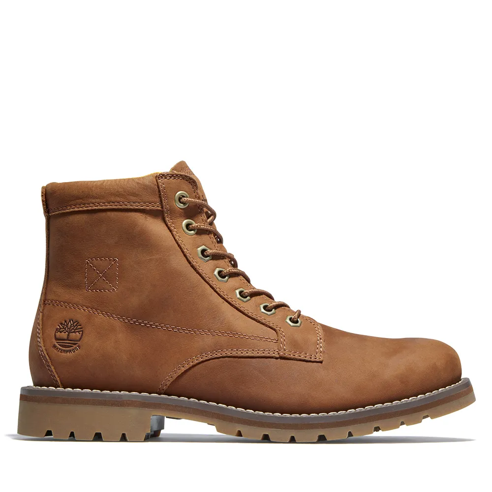 【Timberland】男款鐵鏽色休閒防水靴(A44MYF13)