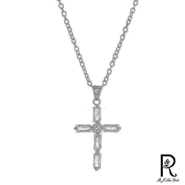 【RJ New York】女神晶鑽十字架鋯石聖母項鍊(26款可選)