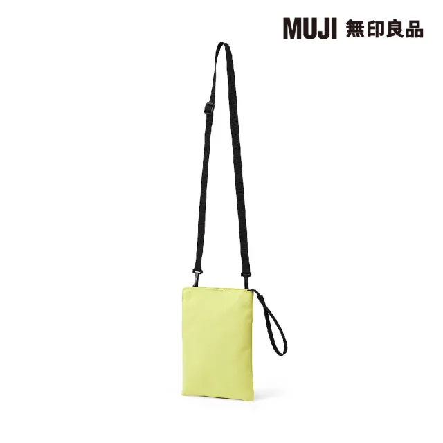 【MUJI 無印良品】撥水加工聚酯纖維迷你隨身側包(共3色)