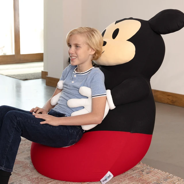 【Yogibo】Disney Hugger 抱抱沙發-米老鼠系列(經典米奇米妮)